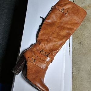 Aldo brown leather boots